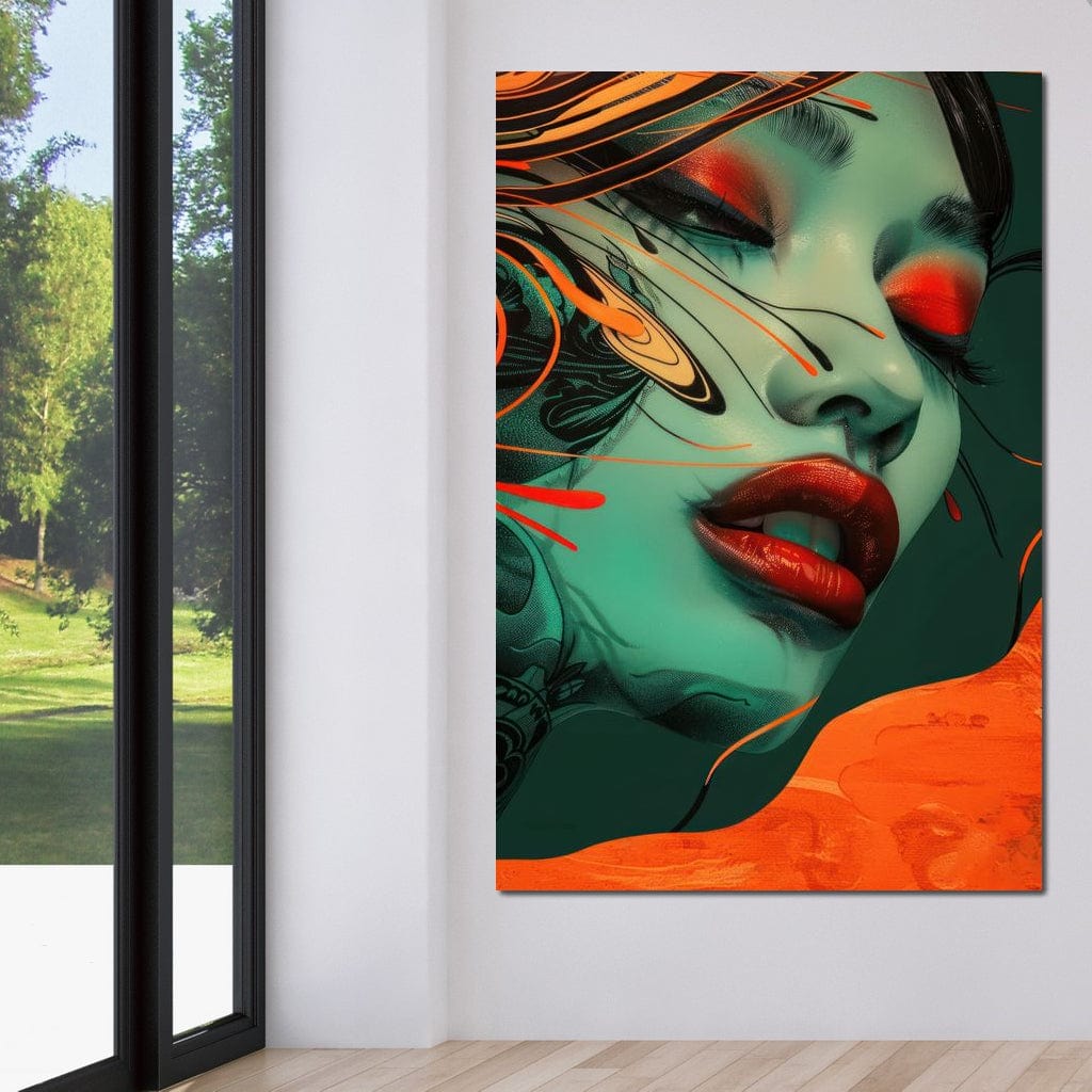 Celestial Muse Canvas Wall Art
