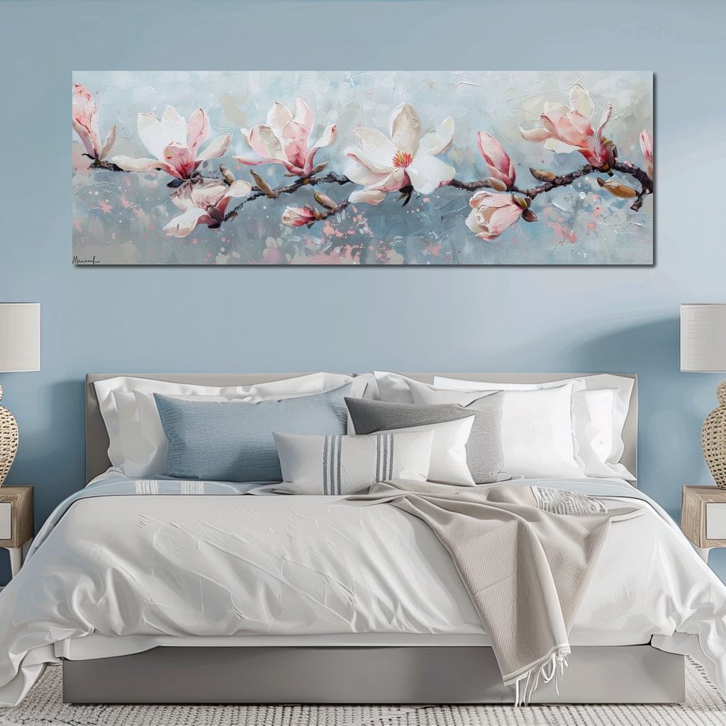 Blossoming Serenity Branches Canvas Wall Art
