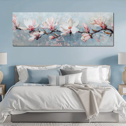 Blossoming Serenity Branches Canvas Wall Art