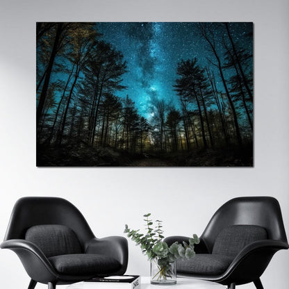 Starry Night Canvas Wall Art