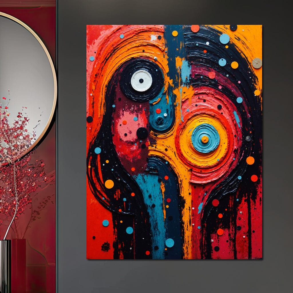 Colorful Modern Art 068 Canvas Wall Art