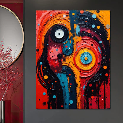 Colorful Modern Art 068 Canvas Wall Art