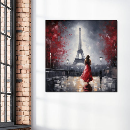 Romantic French Dream Canvas Wall Art