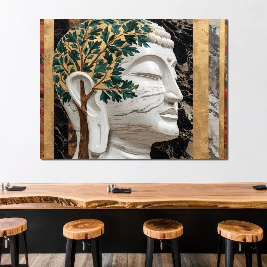 Enlightened Tranquil Oasis Canvas Wall Art