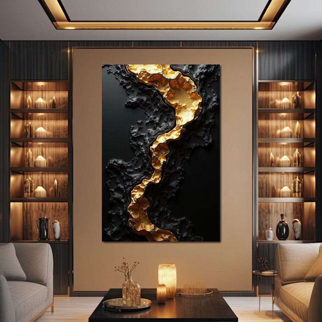 Veins of the Earth Canvas Wall Art