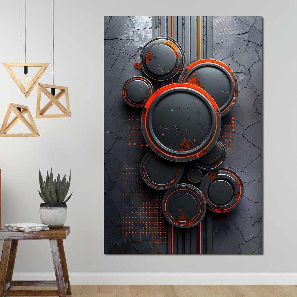 Colorful Modern Art 066 Canvas Wall Art