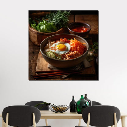 Kimchi Canvas Wall Art
