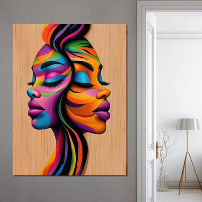 Soul Sisters in Color Canvas Wall Art