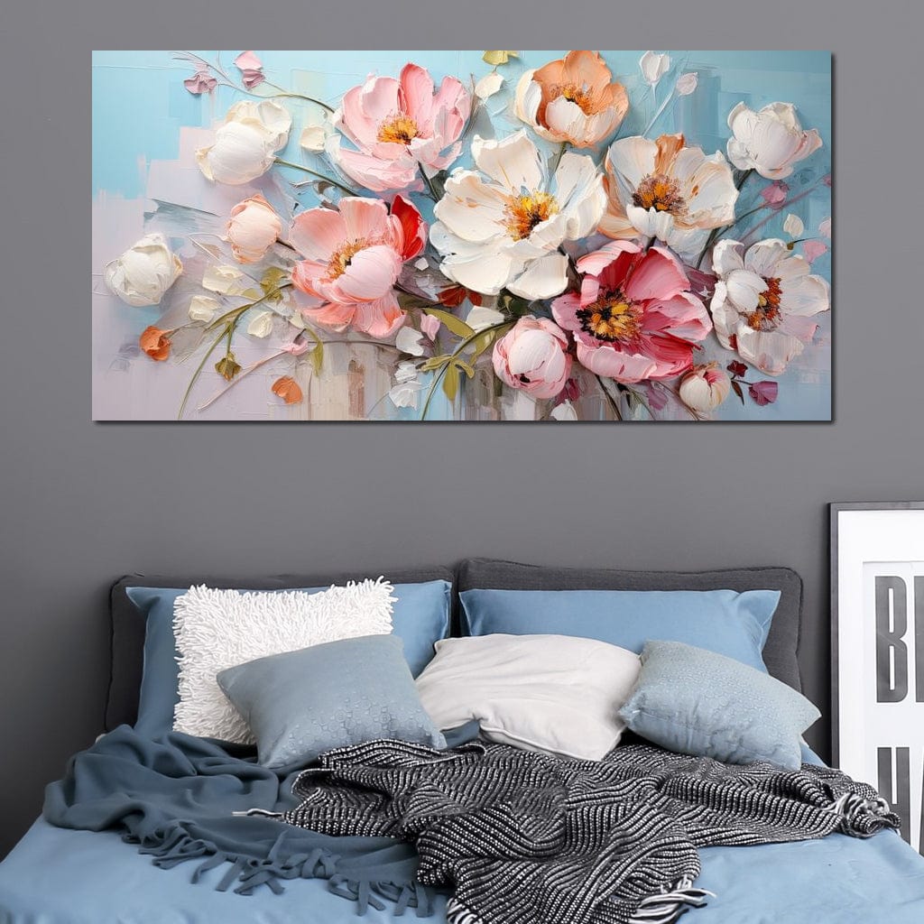 Blossoms of Serenity Breeze Canvas Wall Art