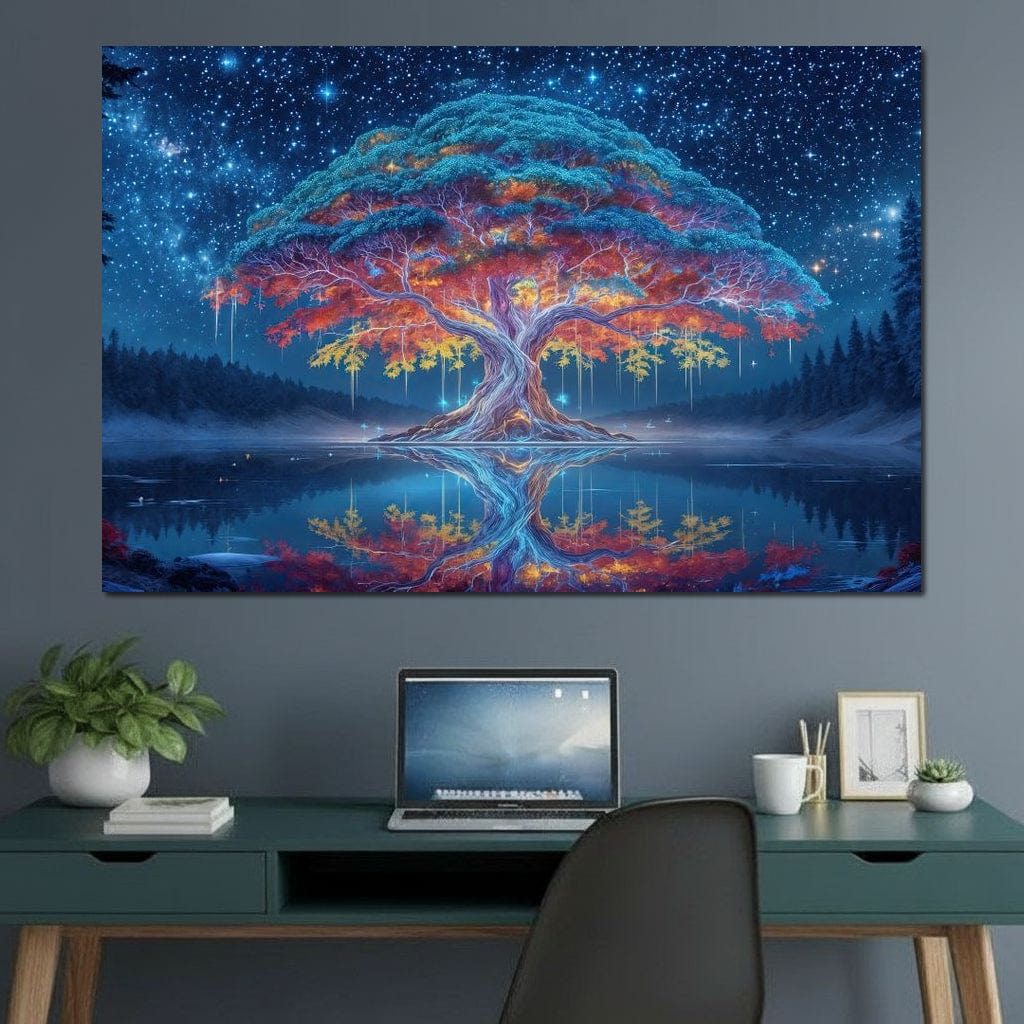 The Dreaming Tree Canvas Wall Art