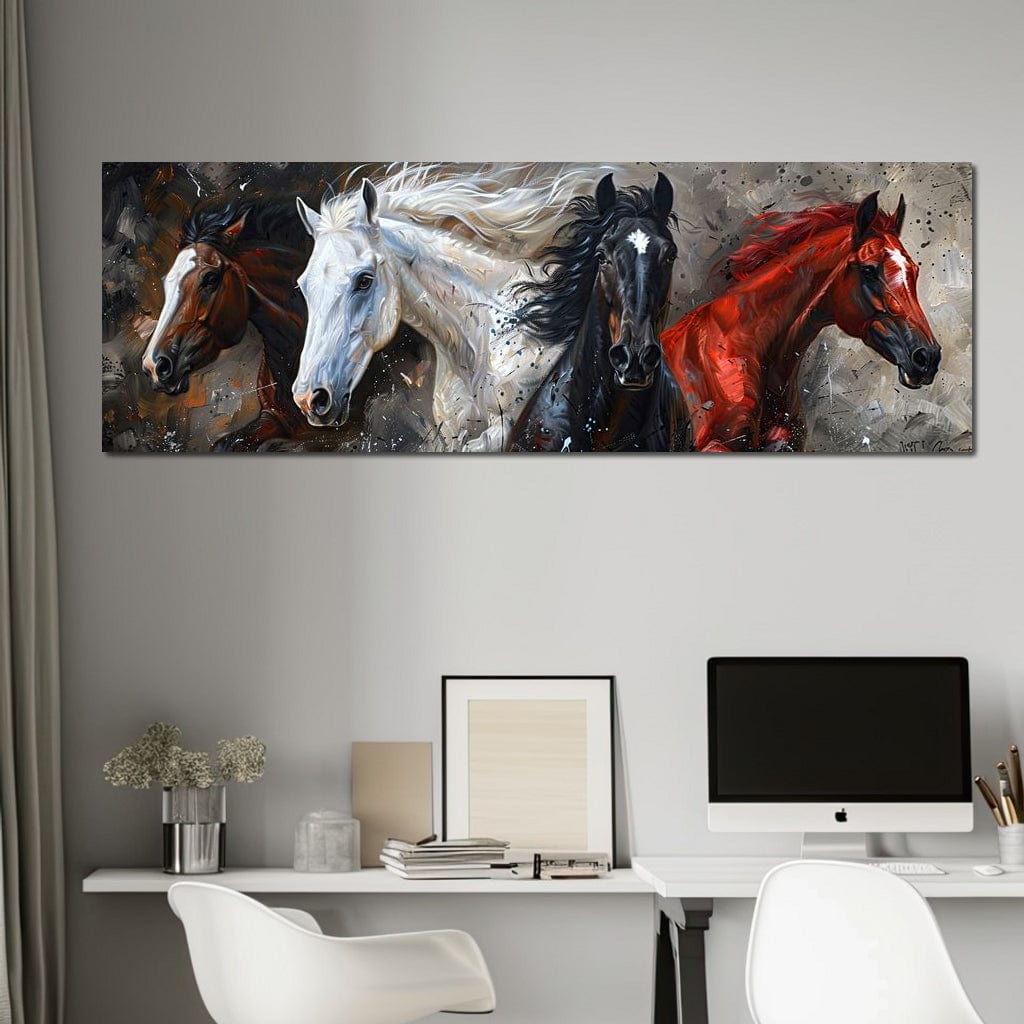 Gallop Through Wild Canvas Wall Art