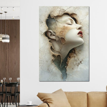 The Beauty Beneath Canvas Wall Art