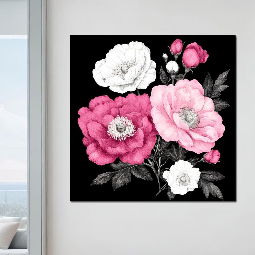Blossoms of Enchantment Canvas Wall Art