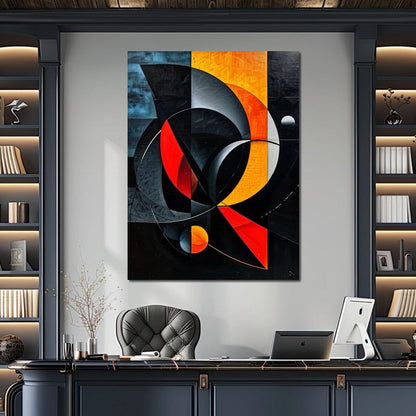 Colorful Modern Art 047 Canvas Wall Art
