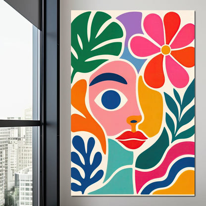 The One Eyed Garden Parade Canvas Wall Art