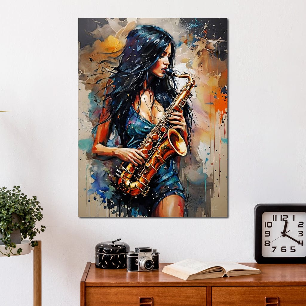 Female Portrait 078 Canvas Wall Art