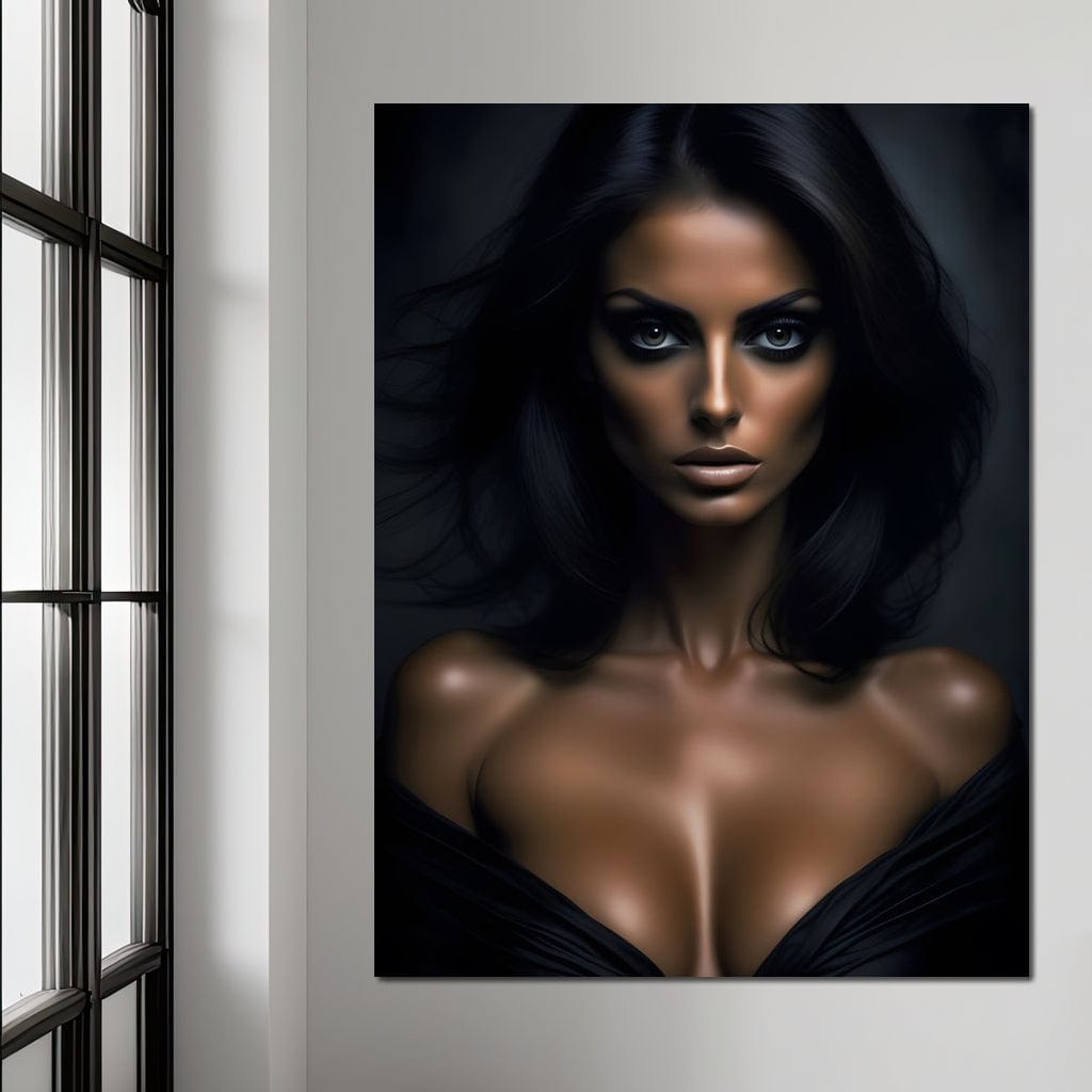 Female Portrait 199 Canvas Wall Art