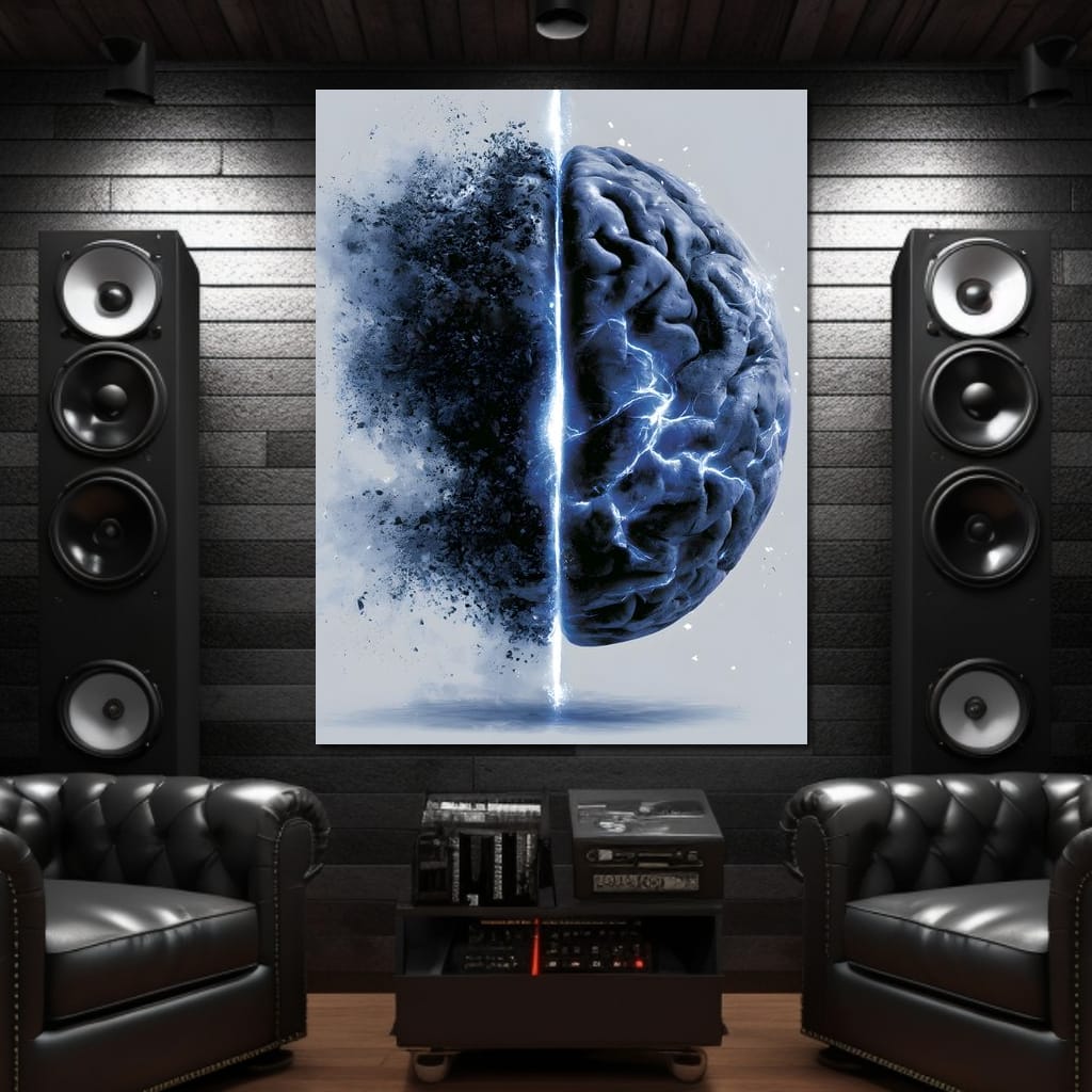 Fractured Reason Before The Storm Canvas Wall Art