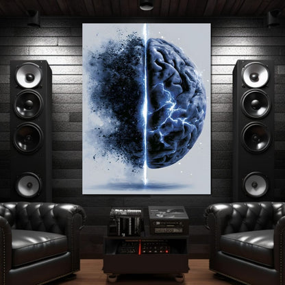 Fractured Reason Before The Storm Canvas Wall Art