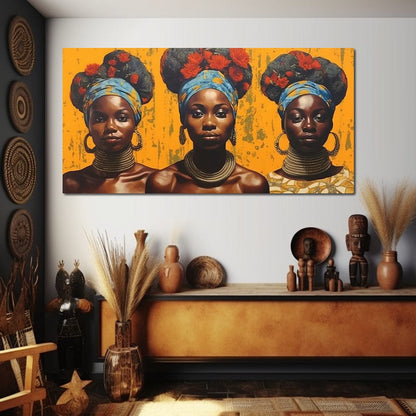 The Three Sisters Canvas Wall Art