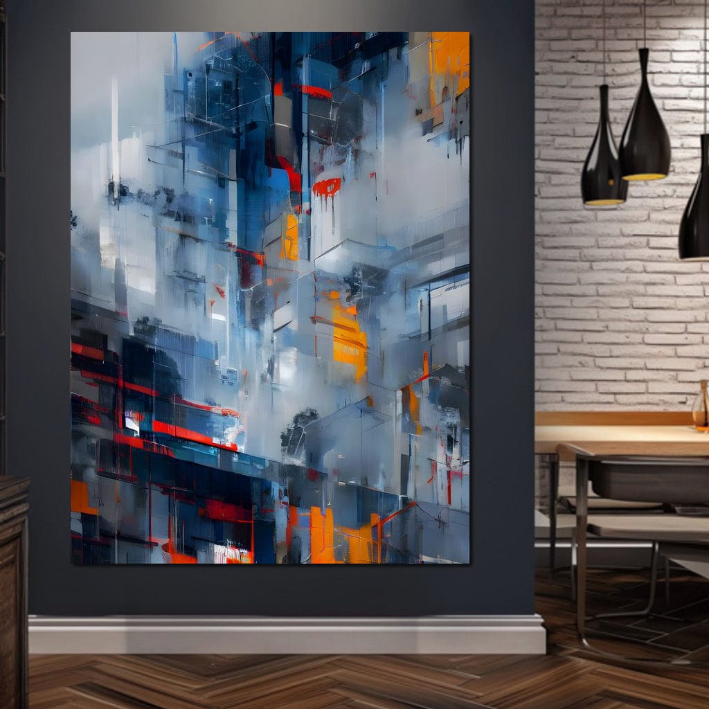 Nebula Nightfall Canvas Wall Art