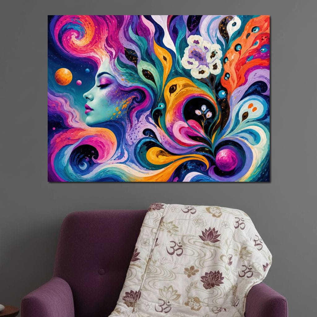 Cosmic Daydream Canvas Wall Art