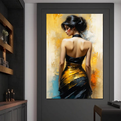 Female Portrait 295 Canvas Wall Art
