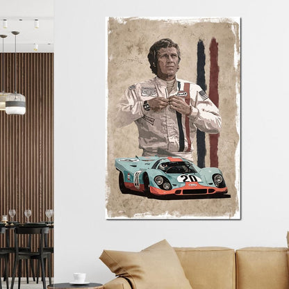 Le Mans Canvas Wall Art