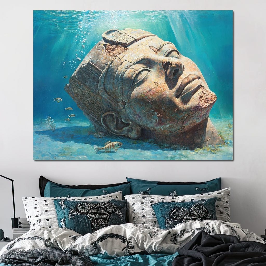 Oceanic Titan Tranquility Canvas Wall Art