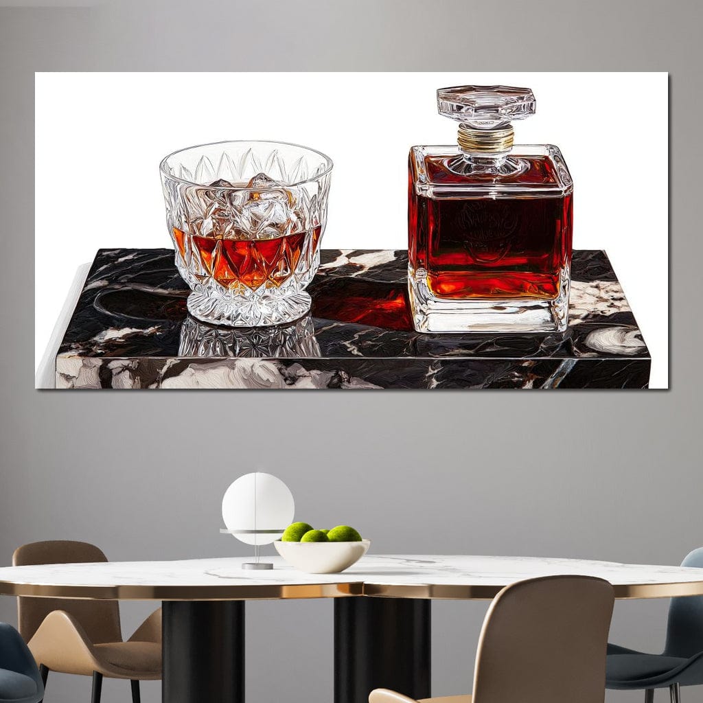 Refined Spirits Elegance Canvas Wall Art