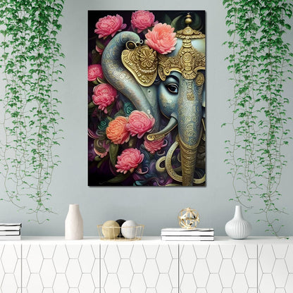 Ganesha Diwali 2022 Special Edition Canvas Wall Art