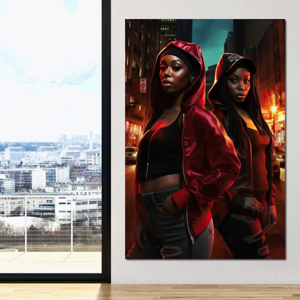 Verses in Velvet Canvas Wall Art