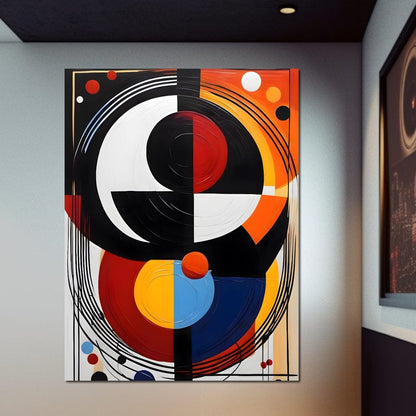 Colorful Modern Art 005 Canvas Wall Art