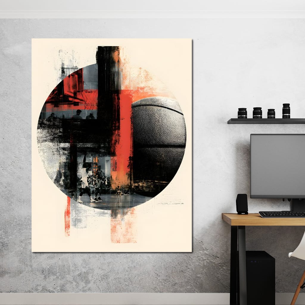 Final Possession On The Hardwood Canvas Wall Art