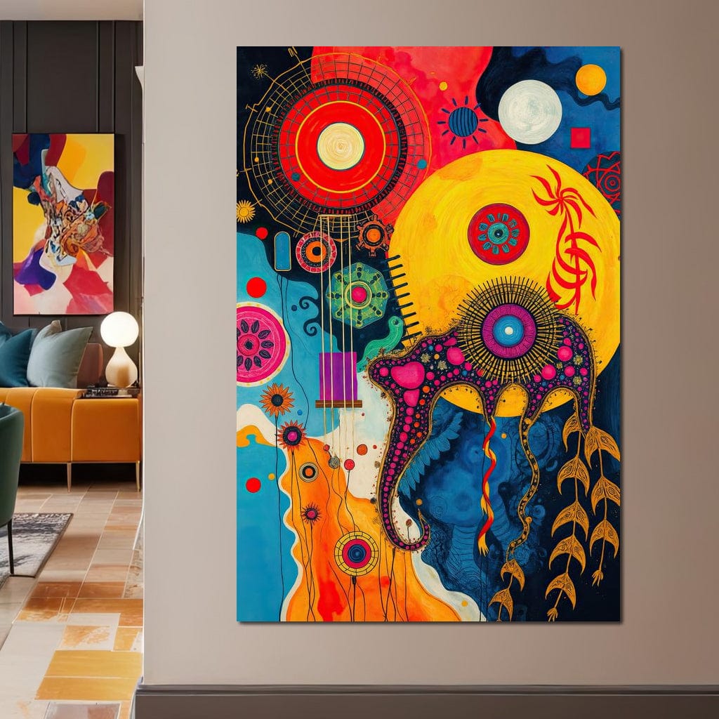 Dreams of an Octopus Canvas Wall Art