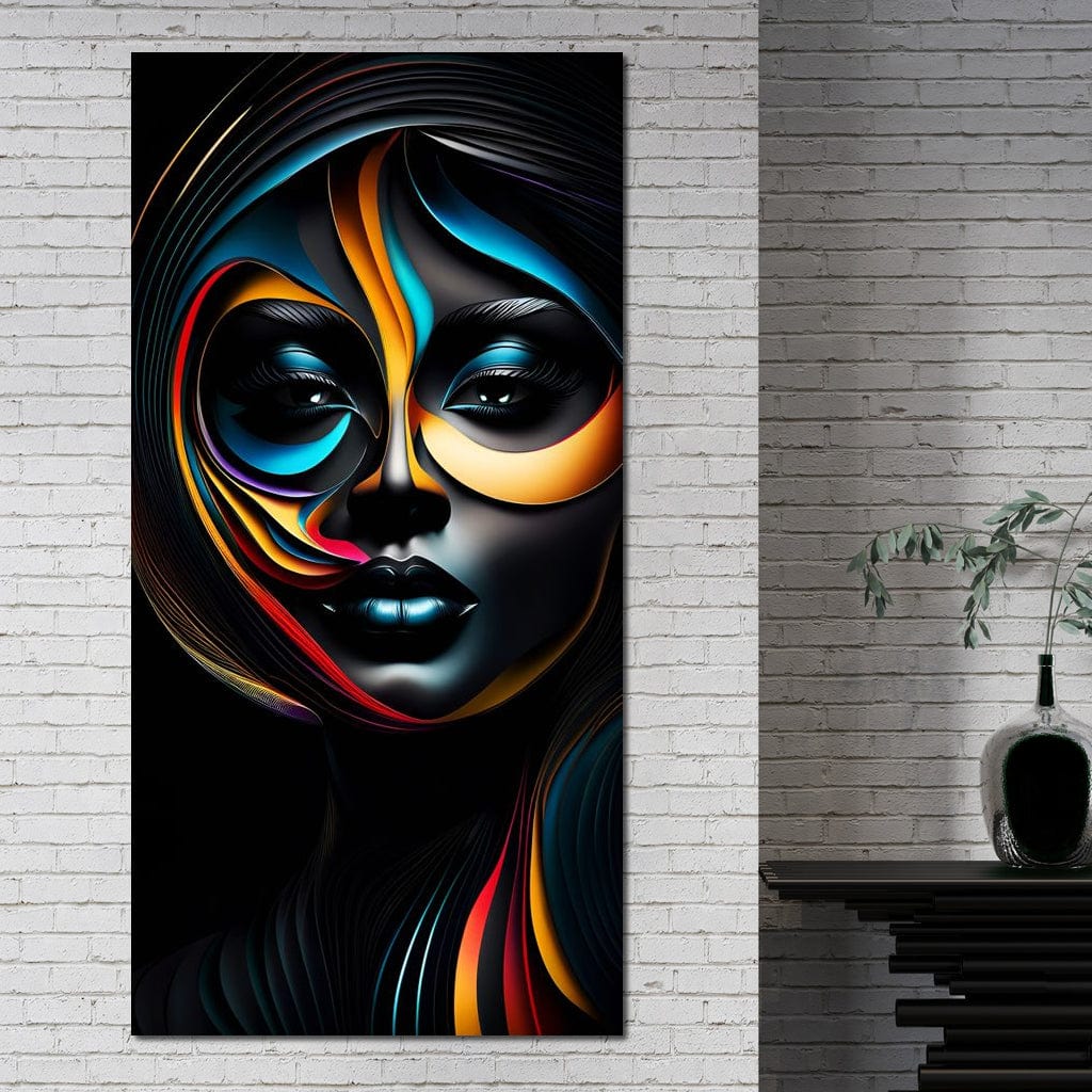 Female Portrait 085 Canvas Wall Art