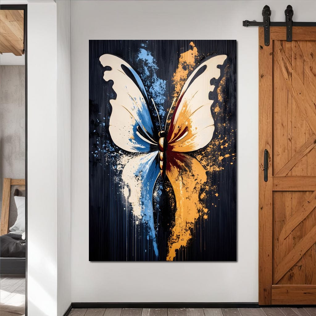 Butterfly Dance Canvas Wall Art