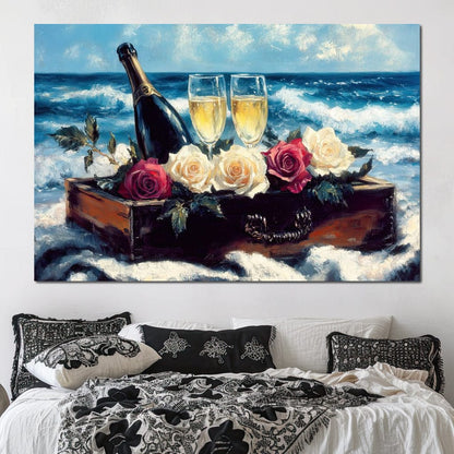 Valentine's Day Celebration Canvas Wall Art