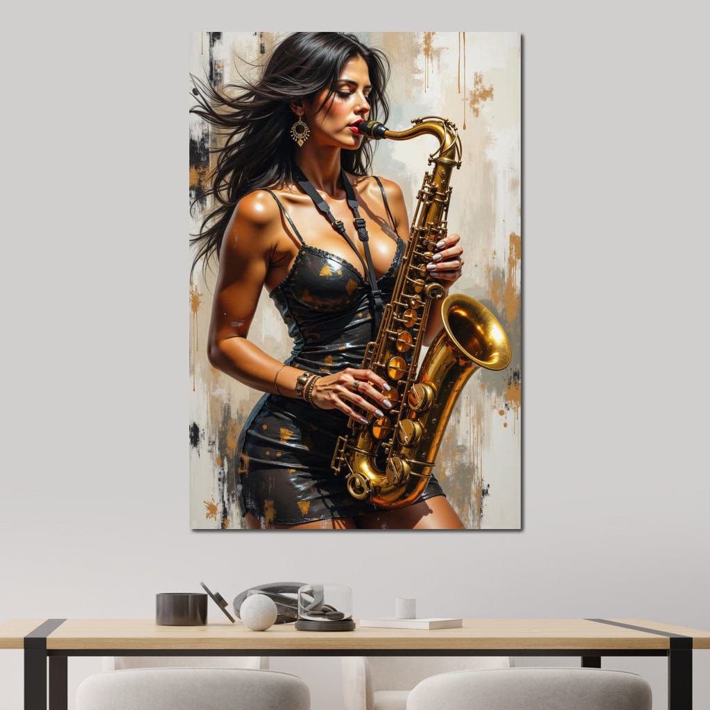 Euphonic Burst Canvas Wall Art