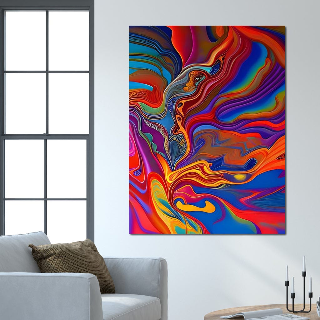 Colorful Contemporary Art 242 Canvas Wall Art