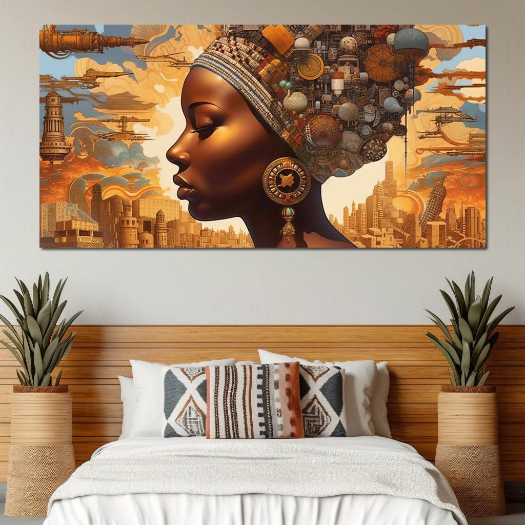 African Portrait Izula Canvas Wall Art