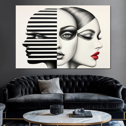 Fragments of Elegance Canvas Wall Art