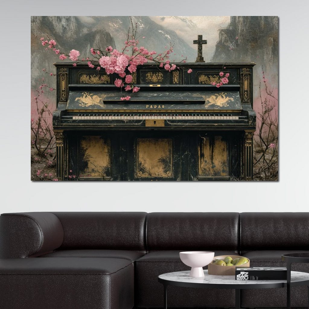 Floral Music Collection 10 Canvas Wall Art