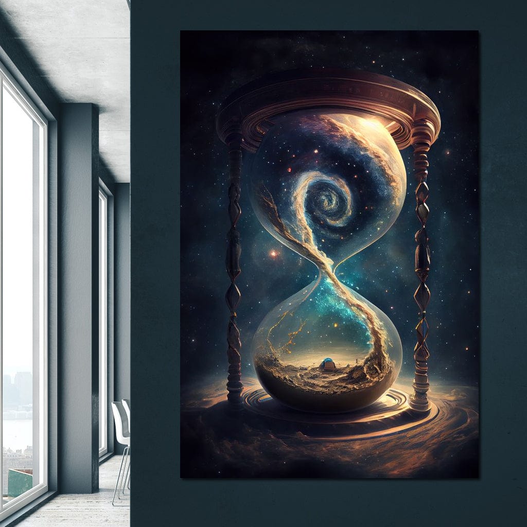 Flow of Time Canvas Wall Art