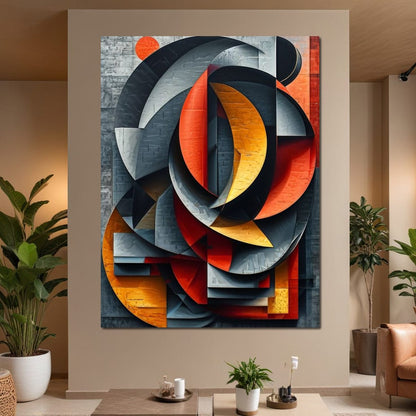 Colorful Modern Art 038 Canvas Wall Art