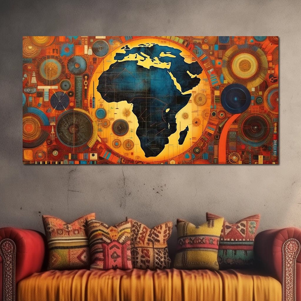 My World Africa Canvas Wall Art