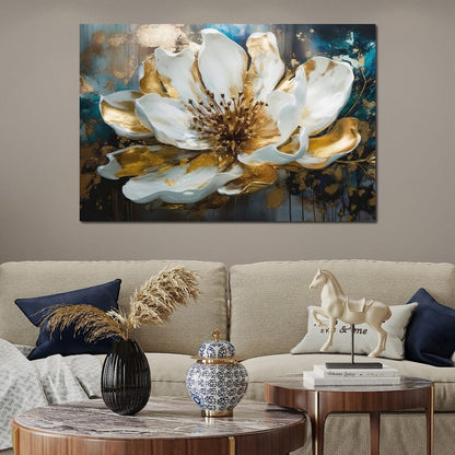 Elegant Flower Bloom 13 Canvas Wall Art