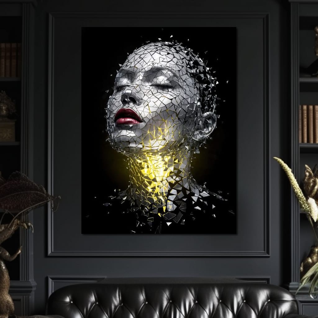 Kintsugi of the Soul Canvas Wall Art