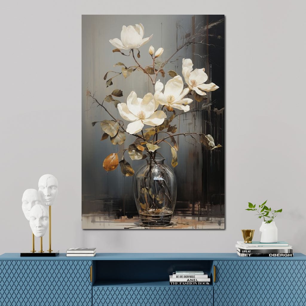 Magnolia Melody Canvas Wall Art