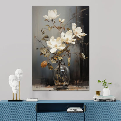 Magnolia Melody Canvas Wall Art